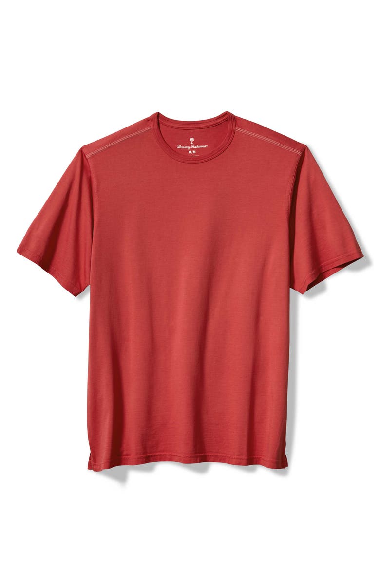 Tommy Bahama Paradise Pima Cotton T-Shirt, Main, color, Toro Red