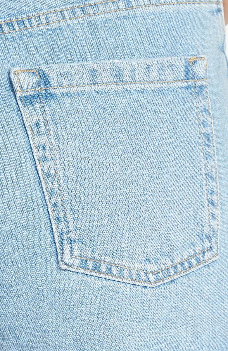 Topshop Moto Slouchy Cutoff Shorts, Alternate, color, 