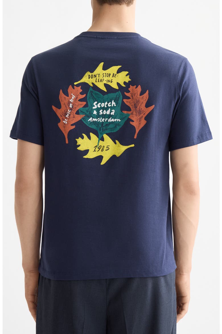 Regular Fit Graphic T-Shirt, Alternate, color, PEACOAT
