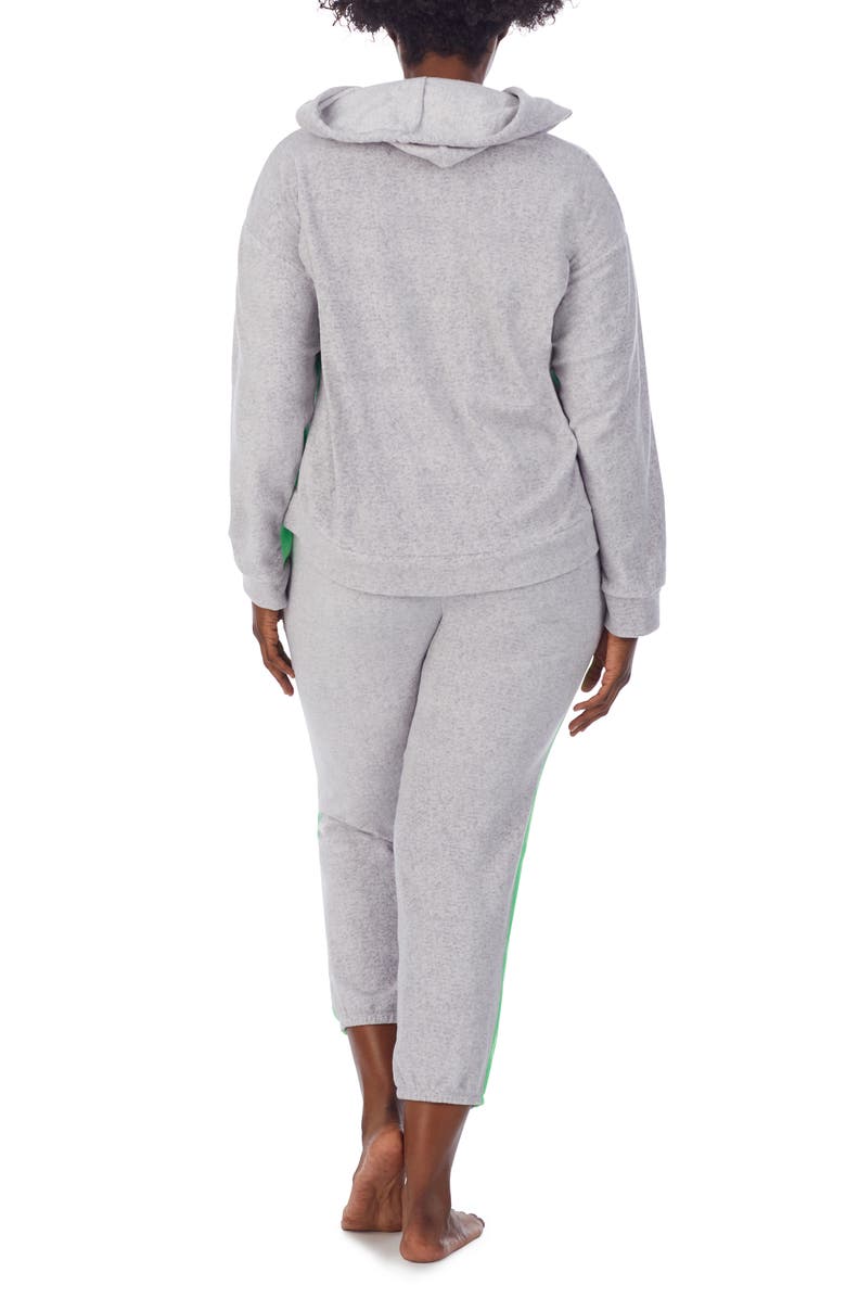 Refinery29 Contrast Stripe Pajama Set, Alternate, color, 