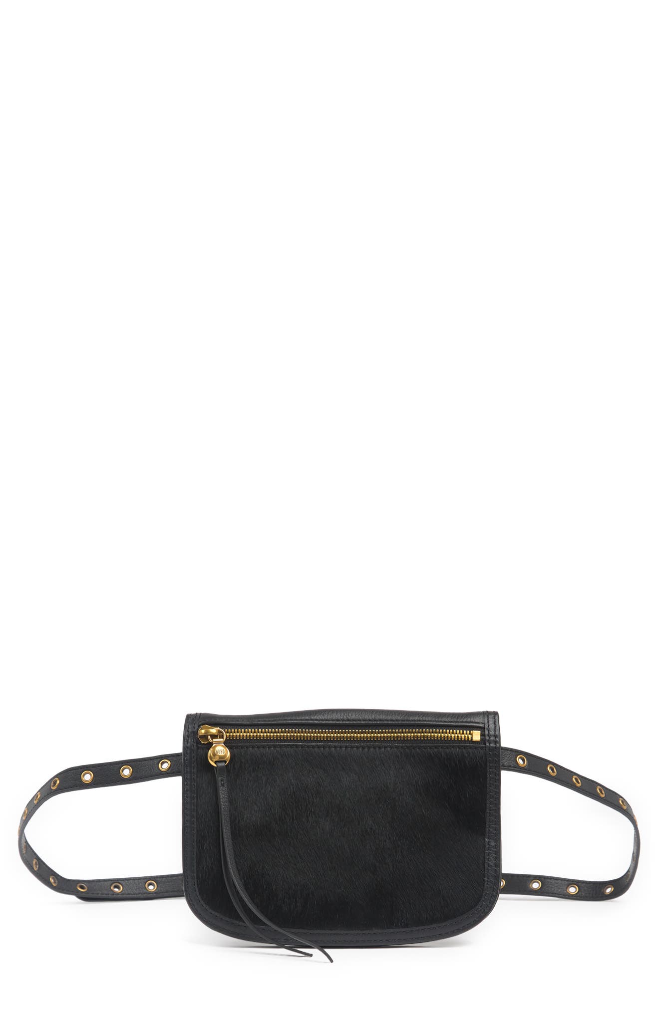 HOBO Saunter Genuine Calf Hair Belt Bag, Main, color, 