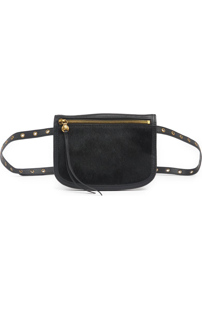 HOBO Saunter Genuine Calf Hair Belt Bag, Main, color,