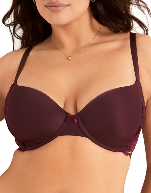 Adore Me Paxton Contour Full Coverage Bra In Purple