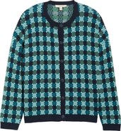 Seasalt Cornwall Kensa Organic Cotton Jacquard Cardigan