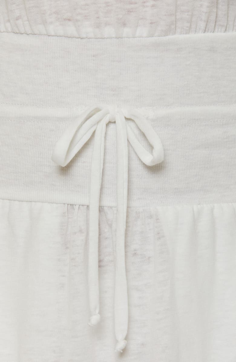 Becca Beach Date Burnout Cover-Up Dress, Alternate, color, White