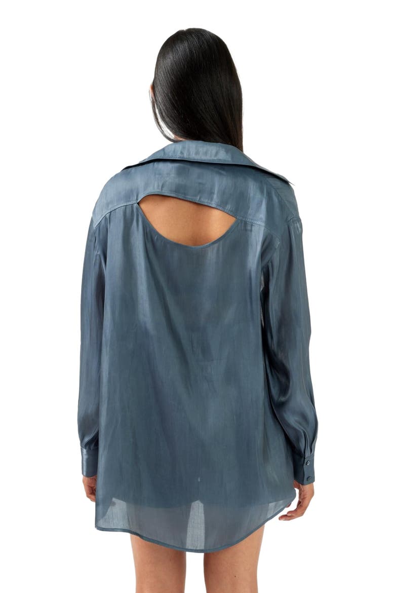 Back To You Iridescent Shirt, Alternate, color, Slate