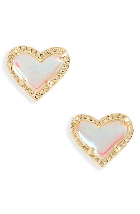 Ari Heart Stud Earrings