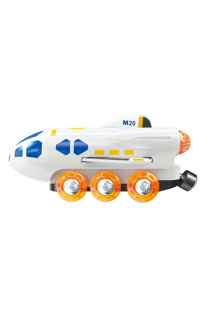 Hape 2-in-1 Space Shuttle Train Playset, Main, color,