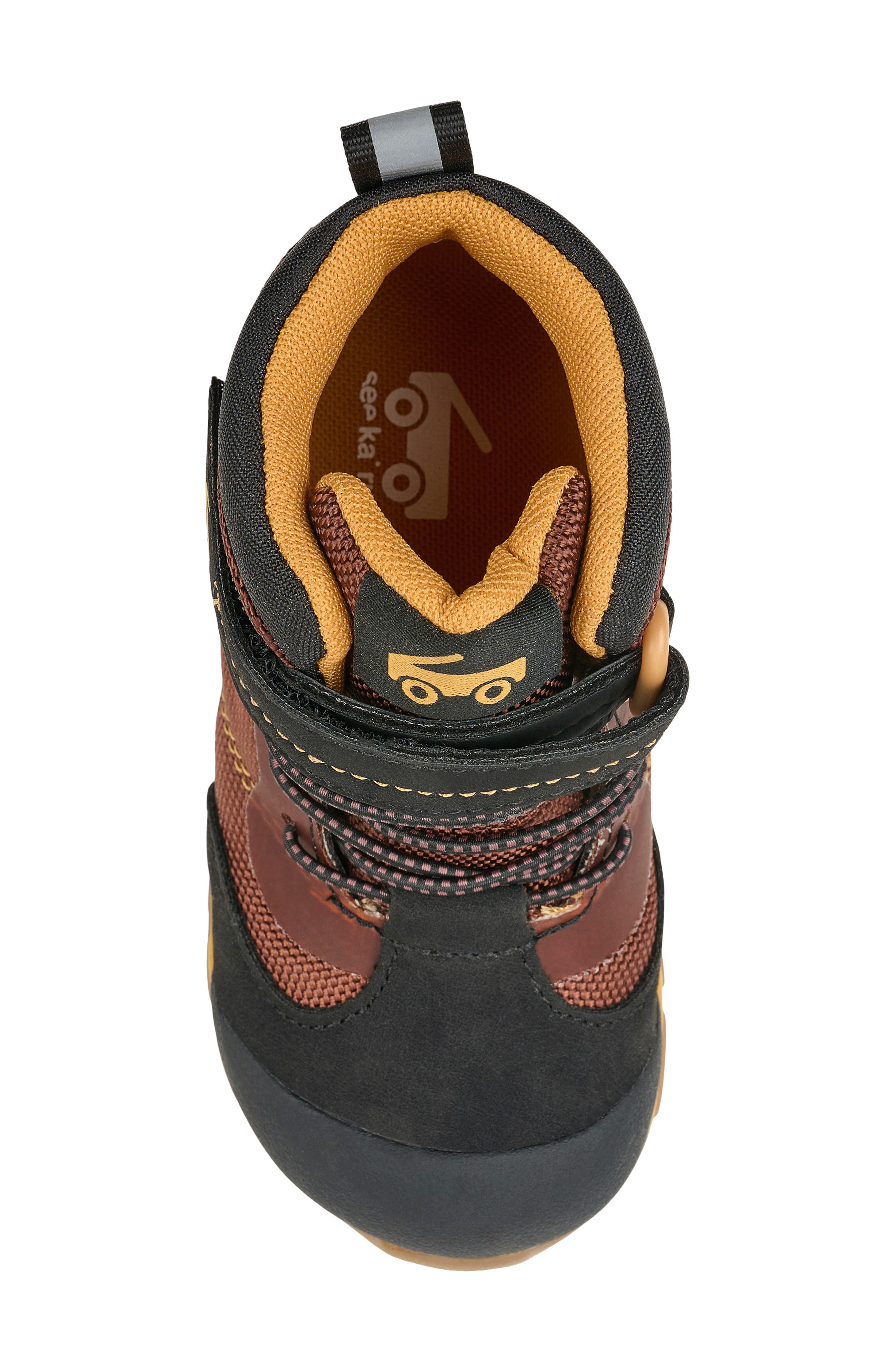 Kids' Canyon Waterproof Boot, Alternate, color, BROWN/ BLACK