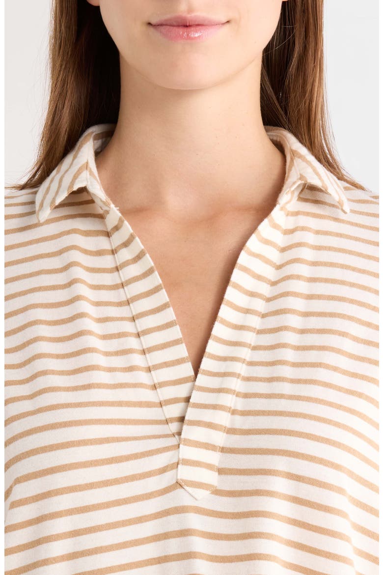 Patrick Popover Henley, Alternate, color, VINTAGE WHITE CAMEL STRIPE
