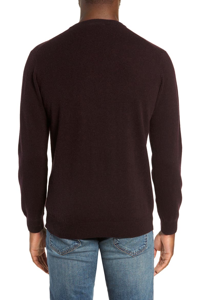 Queenstown Wool & Cashmere Sweater, Alternate, color, BLACK FIG
