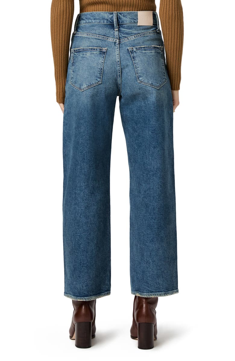 PAIGE Cameron High Waist Ankle Straight Leg Jeans, Alternate, color, Stones