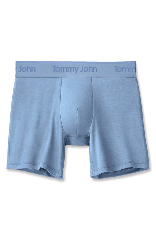 Tommy John Assorted 3-pack Second Skin 4-inch Stretch Modal Boxer Briefs In Blue