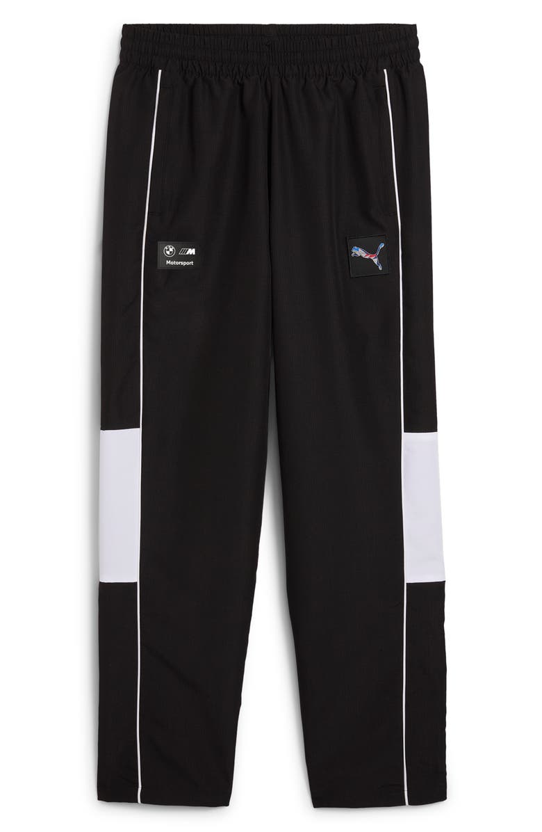 PUMA BMW M Motorsport Speed Driver Series 2.0 Badge Track Pants, Main, color, Puma Black