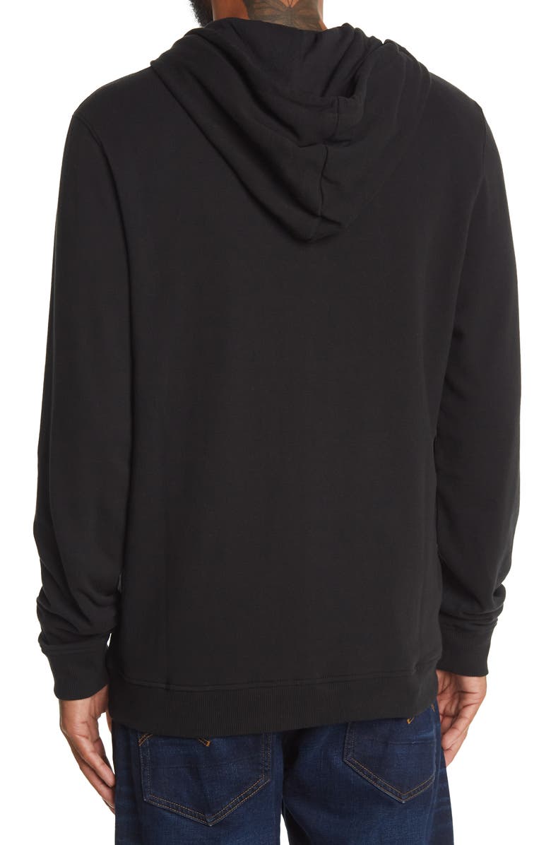 True Religion Brand Jeans True Religion Large Branded Hoodie, Alternate, color,