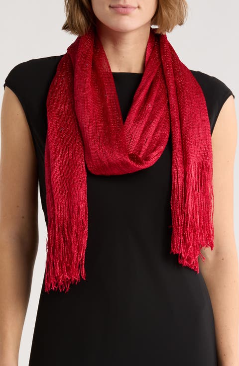 Lurex Wrap Scarf