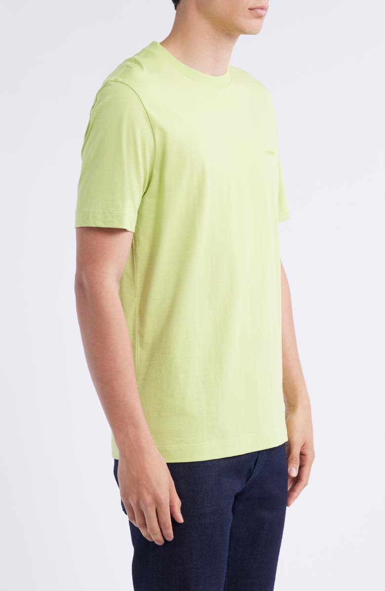 BOSS Thompson Solid T-Shirt, Alternate, color, Light Green