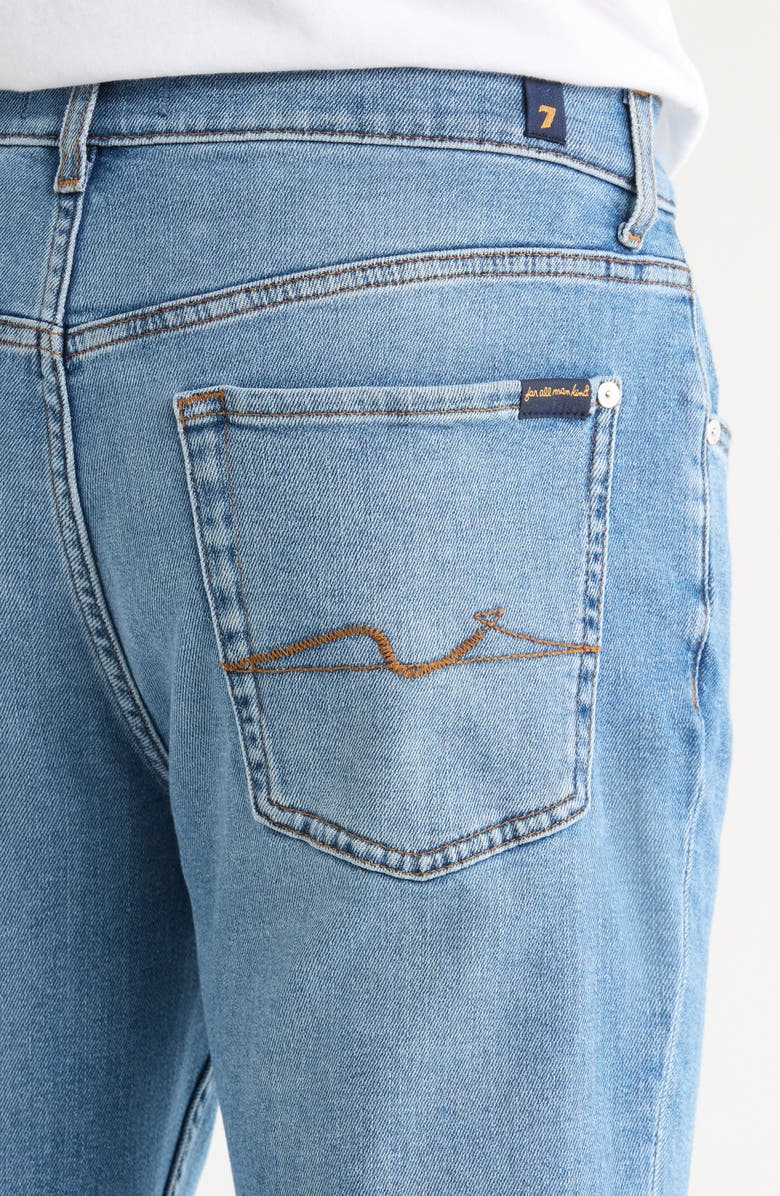 7 For All Mankind The Straight Leg Jeans, Alternate, color, Clark