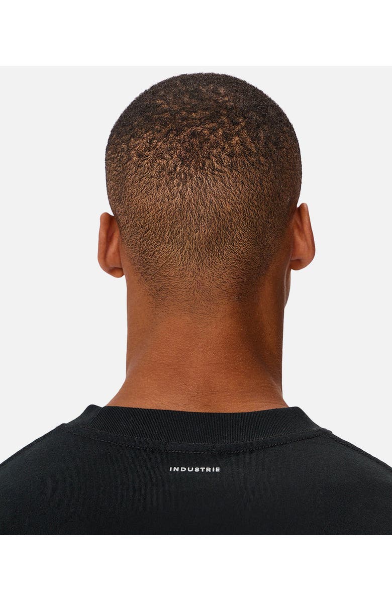 Industrie Australia The Del Mar Boxy Tee, Alternate, color, Black