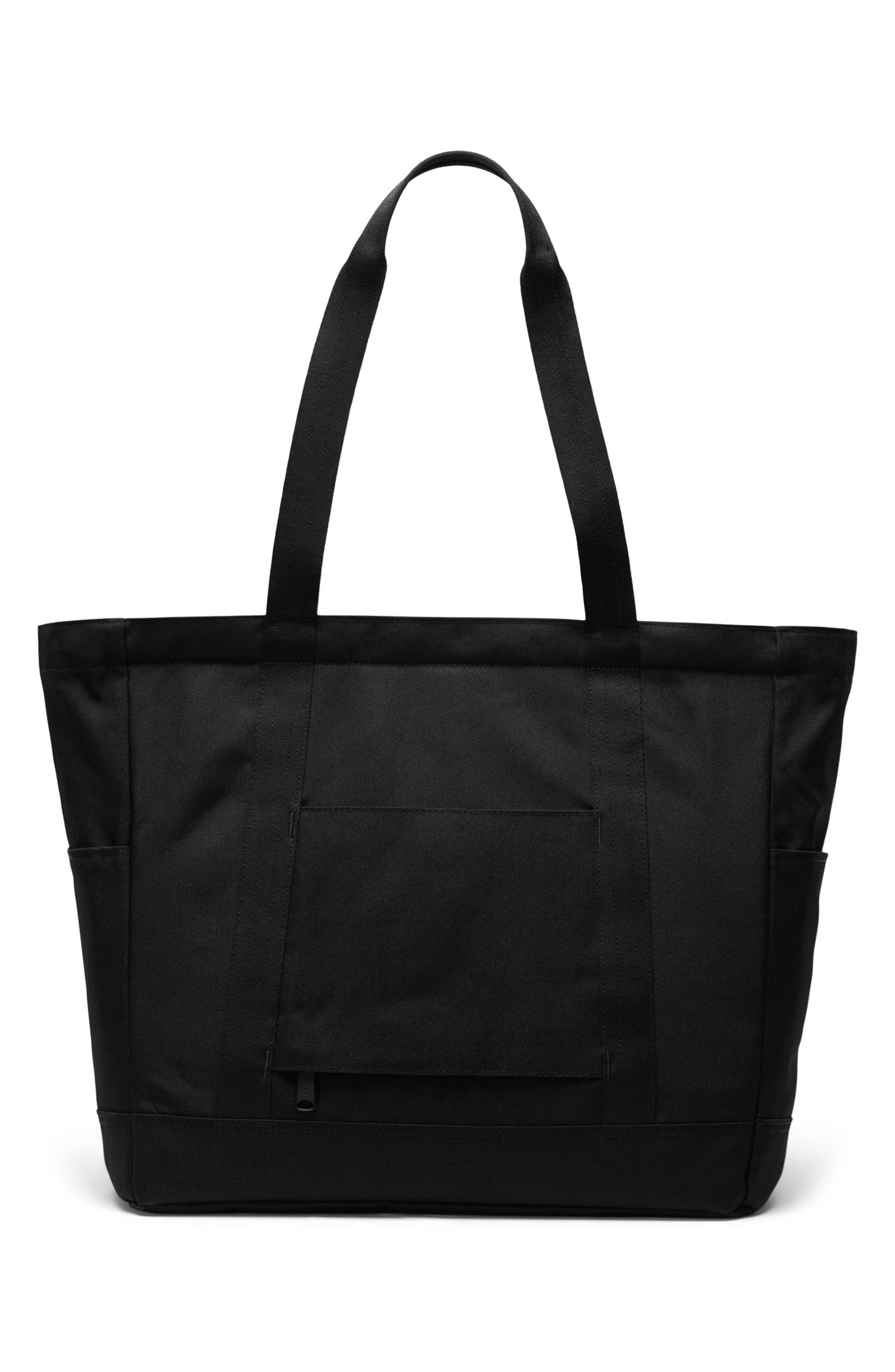 Herschel Supply Co. Heritage Recycled Twill Tote, Alternate, color, Black Tonal