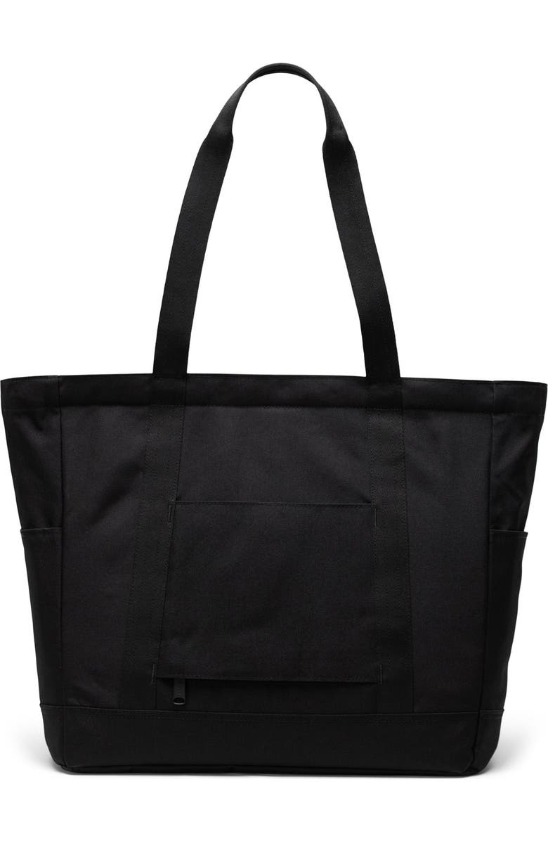 Herschel Supply Co. Heritage Recycled Twill Tote, Alternate, color, Black Tonal