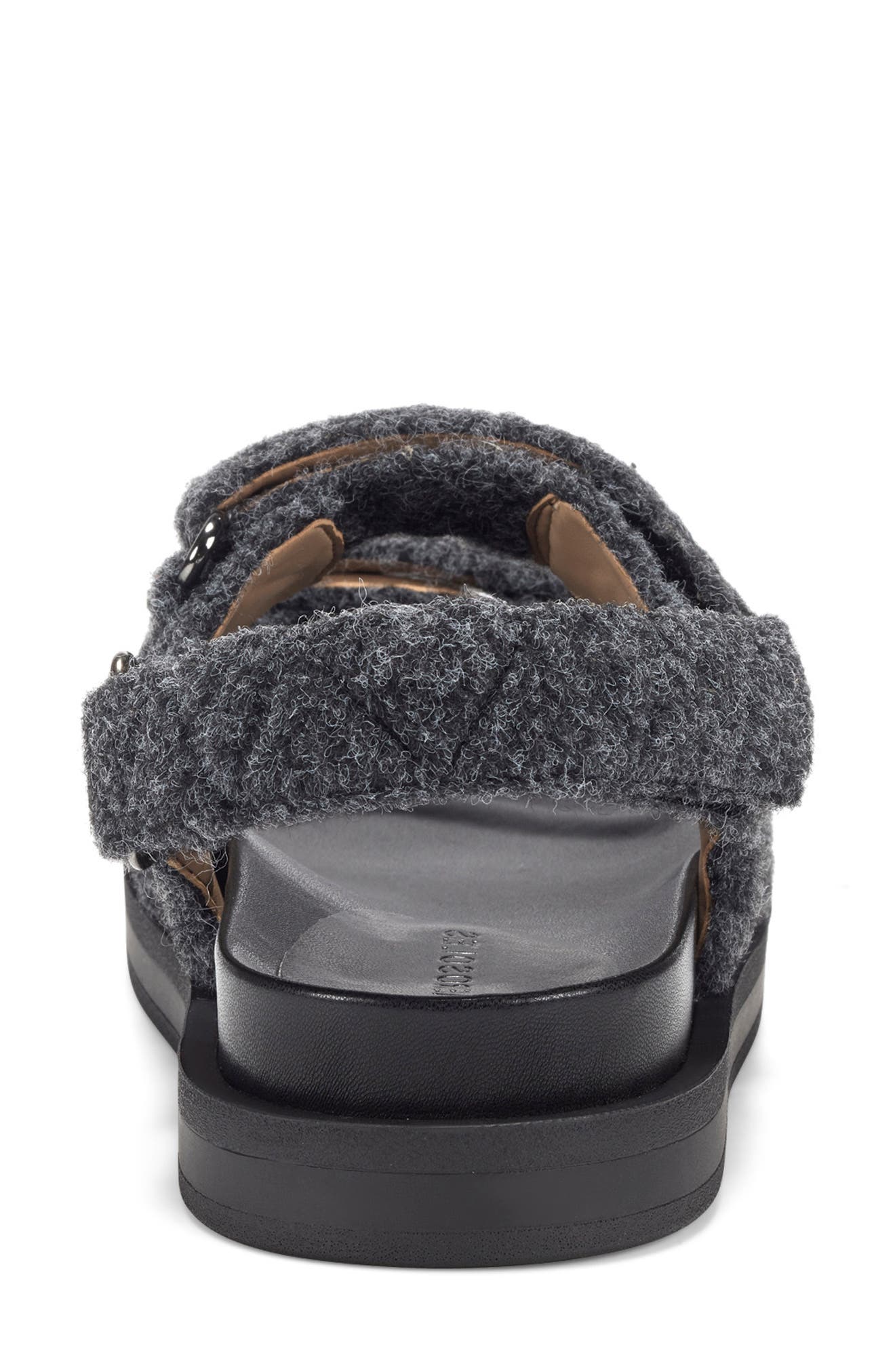 Lamirca Sandal, Alternate, color, GREY FABRIC