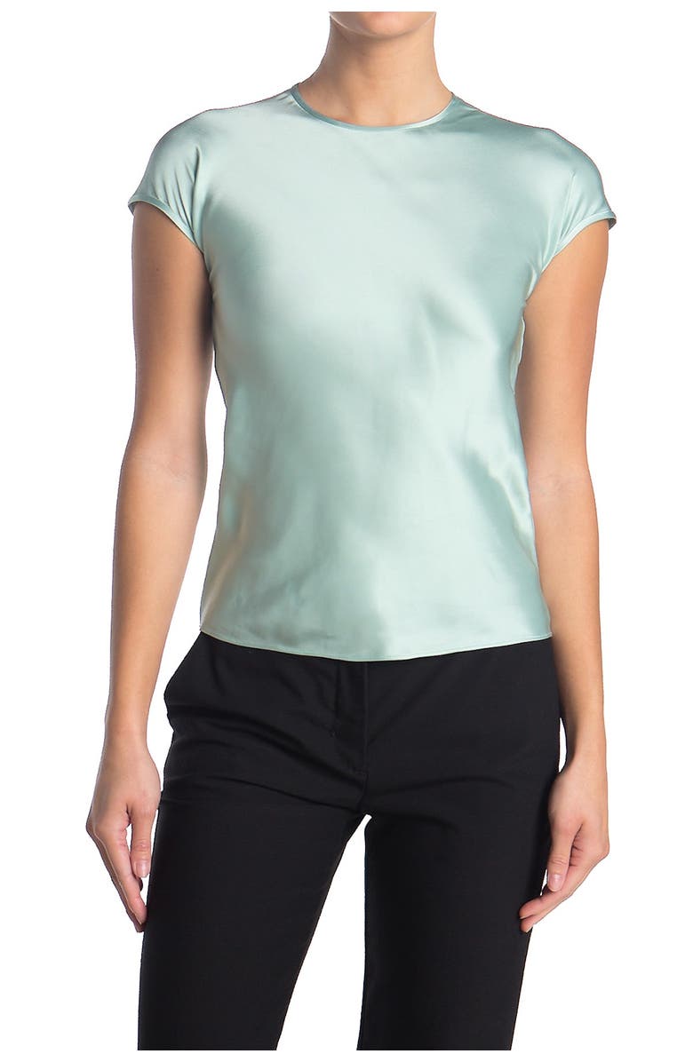 Helmut Lang Satin Top, Main, color,