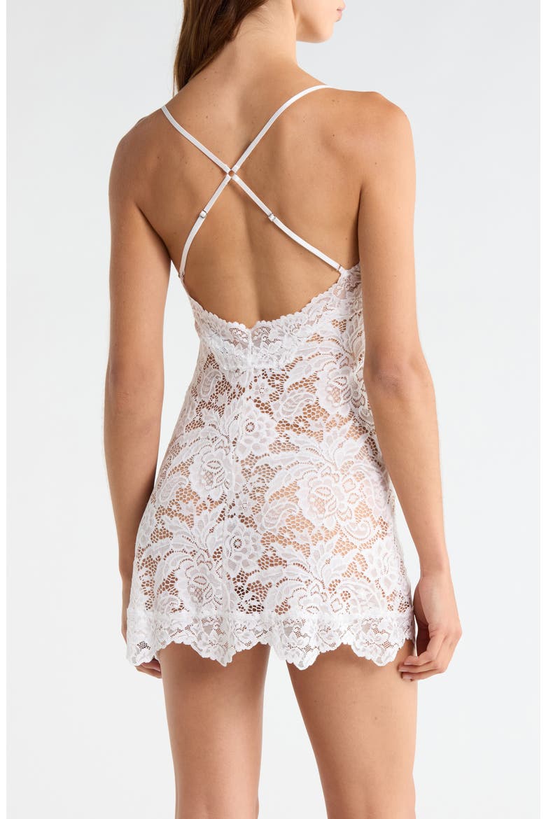 Brynleigh Lace Chemise, Alternate, color, IVORY