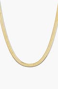 MEJURI Bold Herringbone Chain Necklace