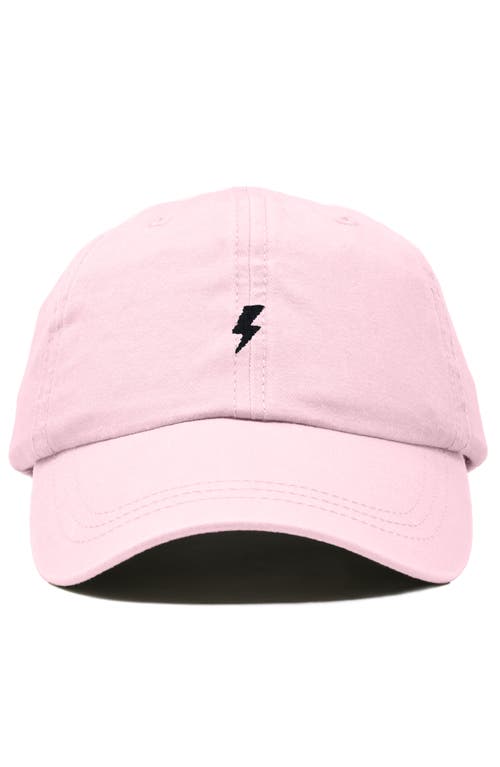 Dalix Lil Bolt Dad Cap In Pink