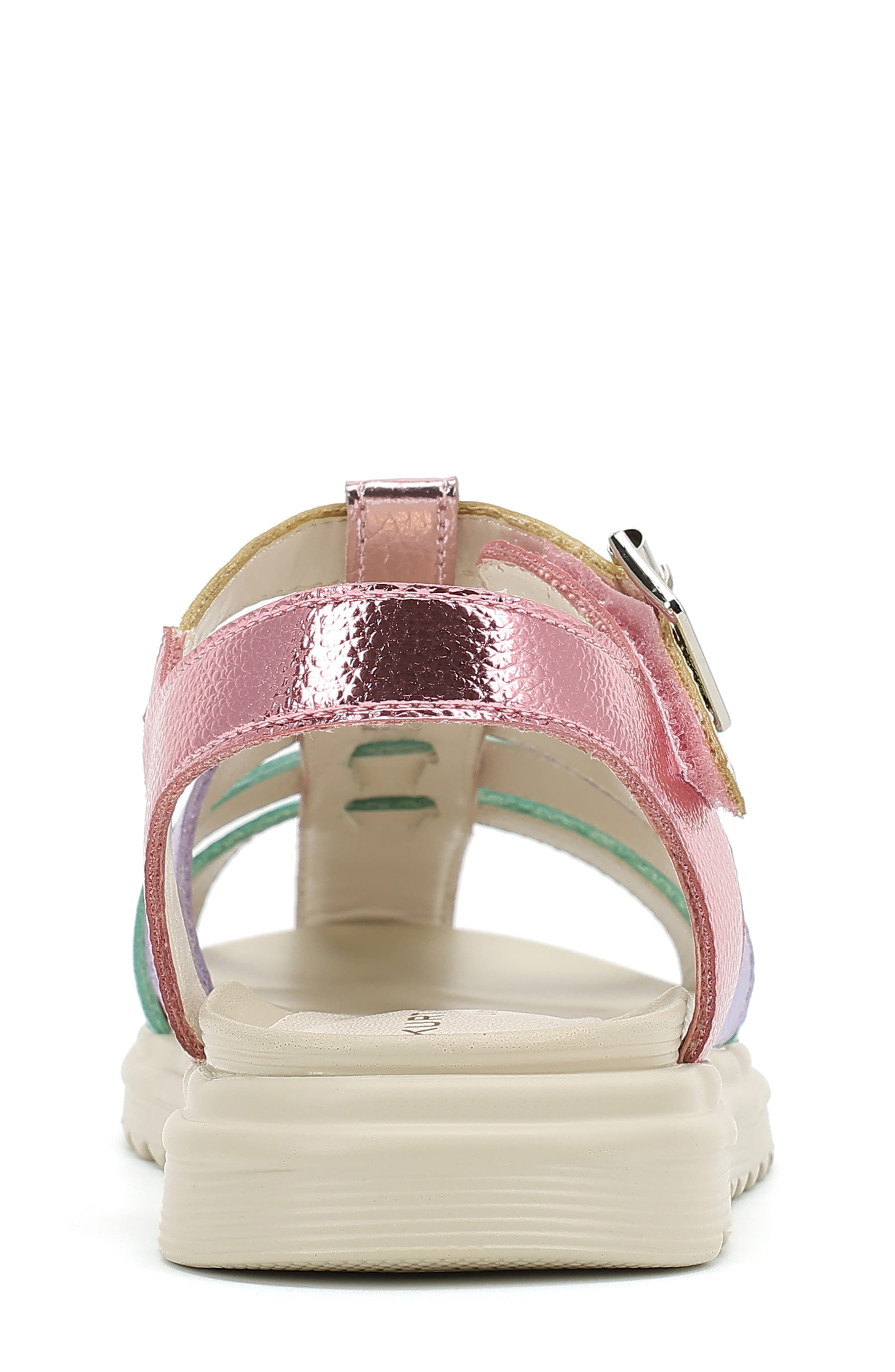 Kurt Geiger London Kids' Kensington Fisherman Sandal, Alternate, color, Pastel Multi