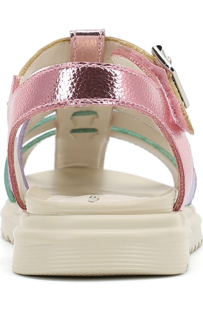 Kurt Geiger London Kids' Kensington Fisherman Sandal, Alternate, color, Pastel Multi