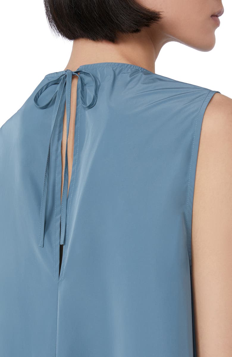 MM by Max Mara Pavido Sleeveless A-Line Dress, Alternate, color, Avio