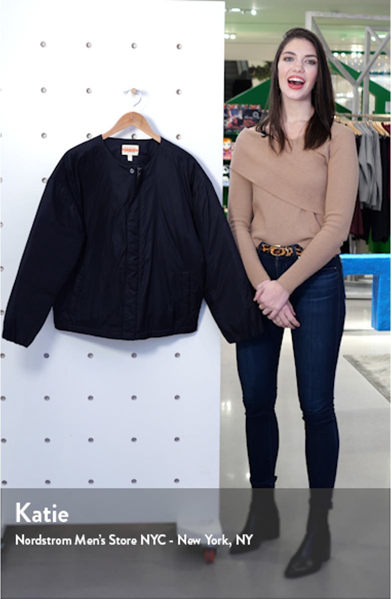 Recycled Nylon Flight Jacket, sales video thumbnail