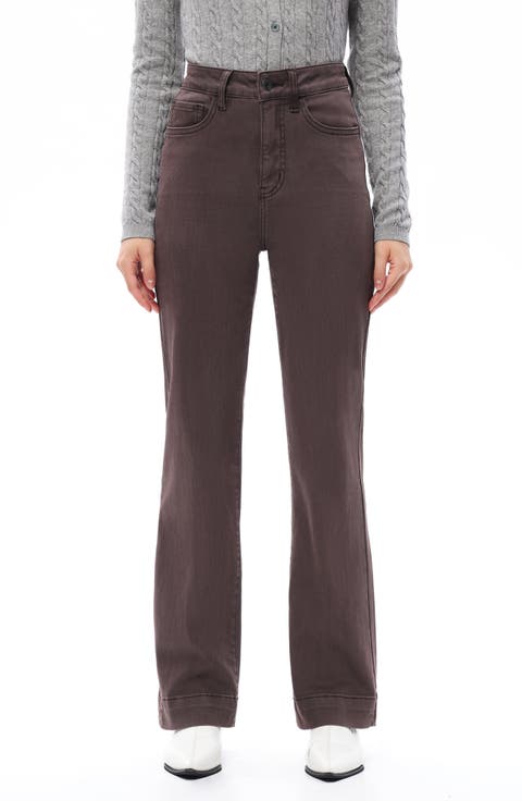 High Waist Bootcut Jeans