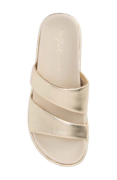 MATISSE MATISSE BLAINE PLATFORM SLIDE SANDAL