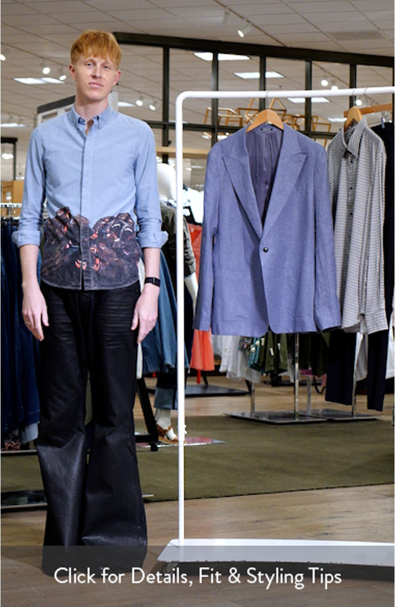 Warner Linen Blazer, sales video thumbnail