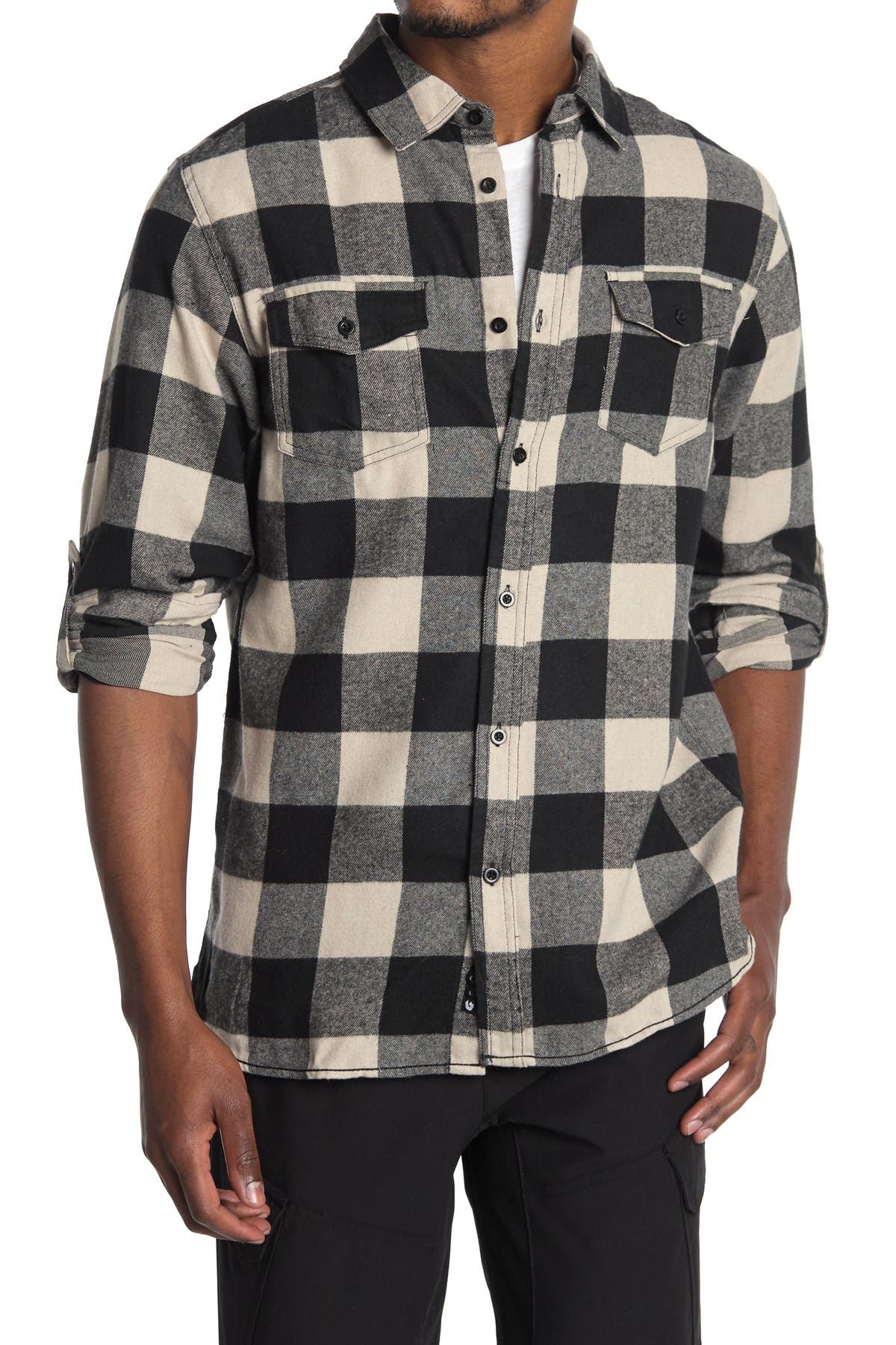 Plaid Flannel Shirt - image 4