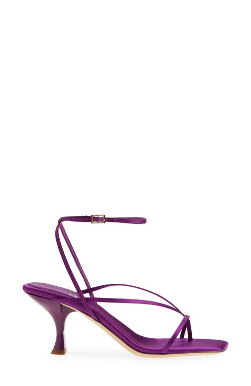 Jeffrey Campbell Fluxx Strappy Dress Sandals In Purple