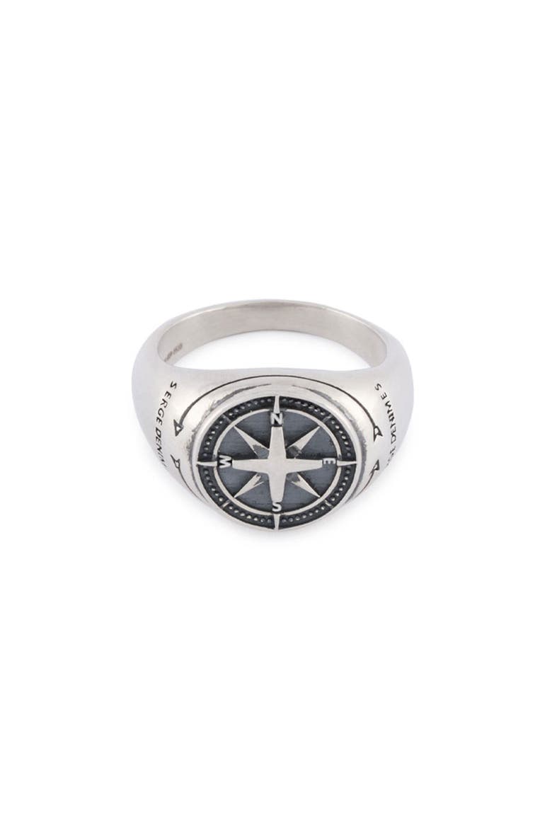 Silver Napoleon Ring, Main, color, SILVER
