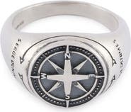 Serge DeNimes Silver Napoleon Ring