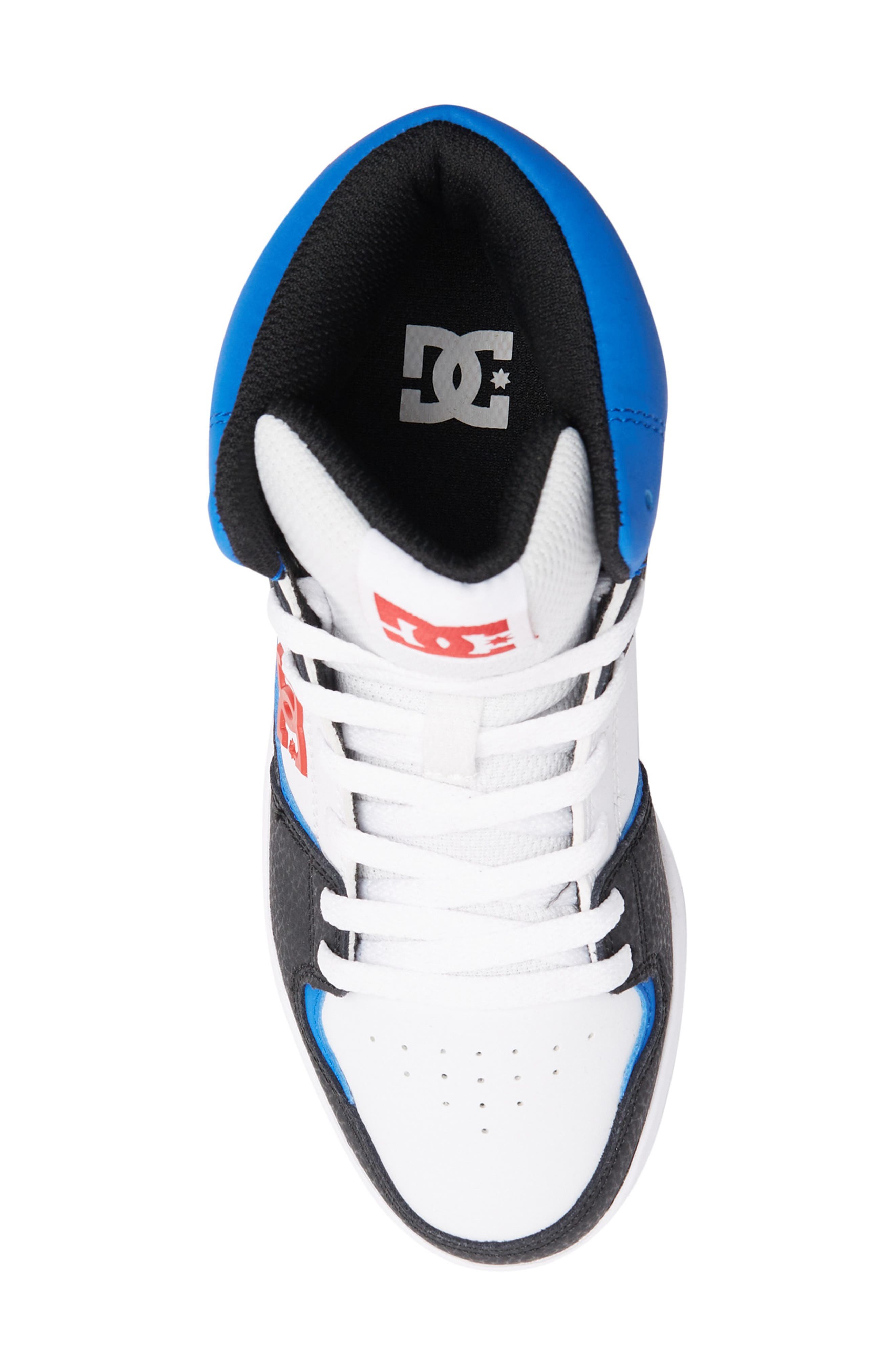 DC Shoes Kids' Cure High Top Sneaker, Alternate, color, 