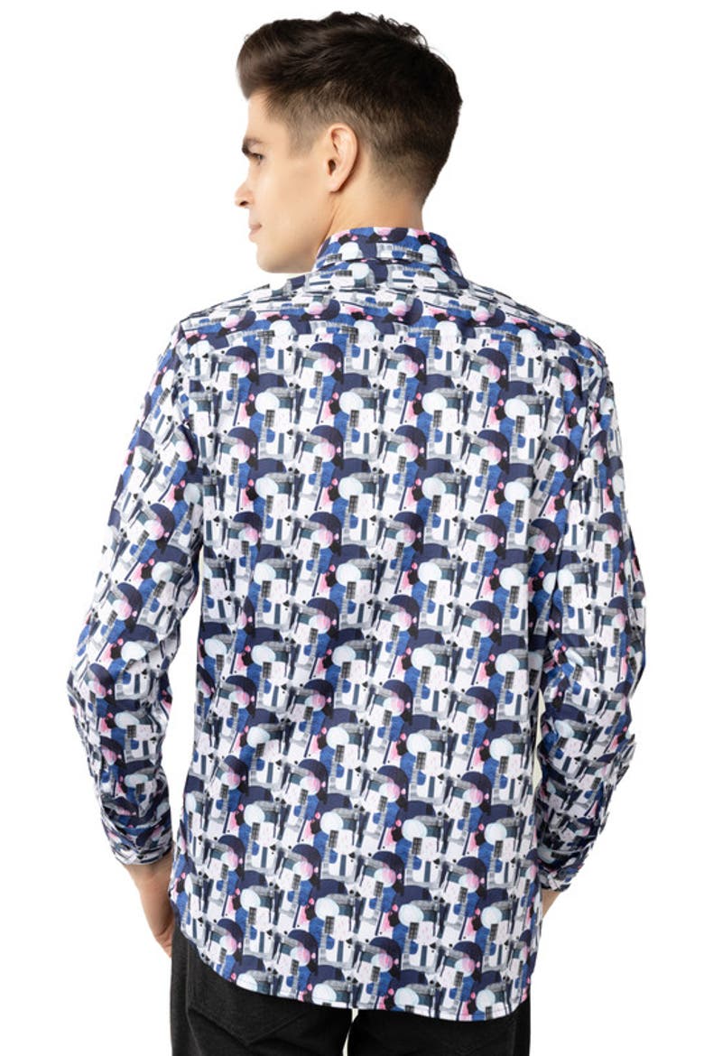 Multi Shapes Shirt, Alternate, color, Multi