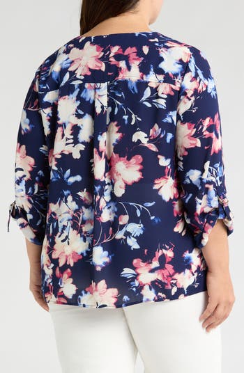売れ筋商品|||ニューヨークコレクション カットソー トップス レディース Women's Long Sleeve Tunic Top Gibraltar Sea Kim & Co Brazil Knit Relaxed Sleeve Tunic With Side Slits