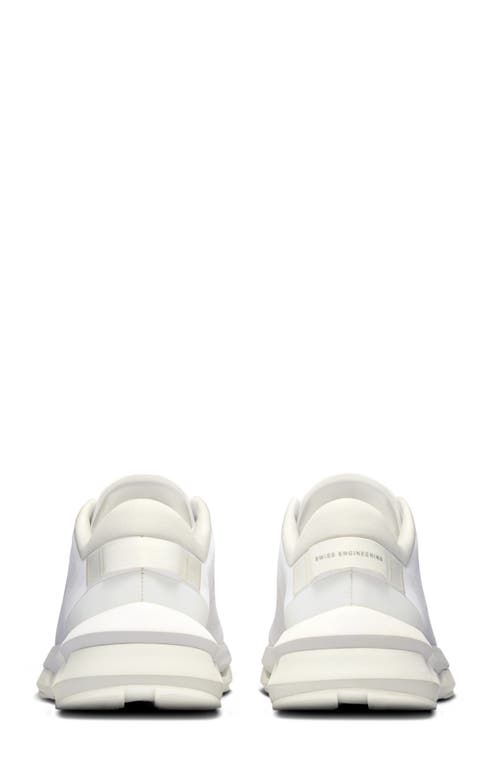 On Womens White White F Cloudze Woven Low-top Trainers In White