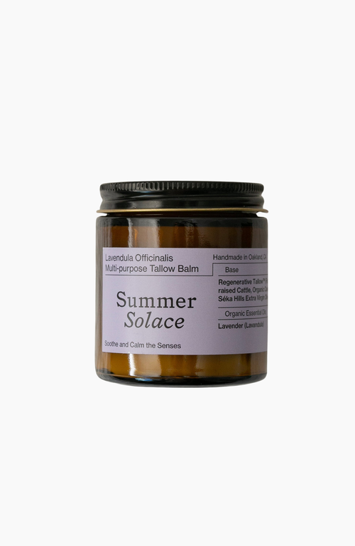 Summer Solace Tallow Lavendula Officinalis Balm Regenerative Tallow In Dark Blue