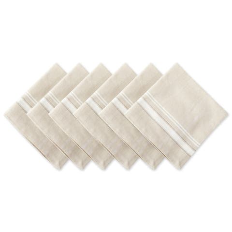 French Stripe Napkin Set/6
