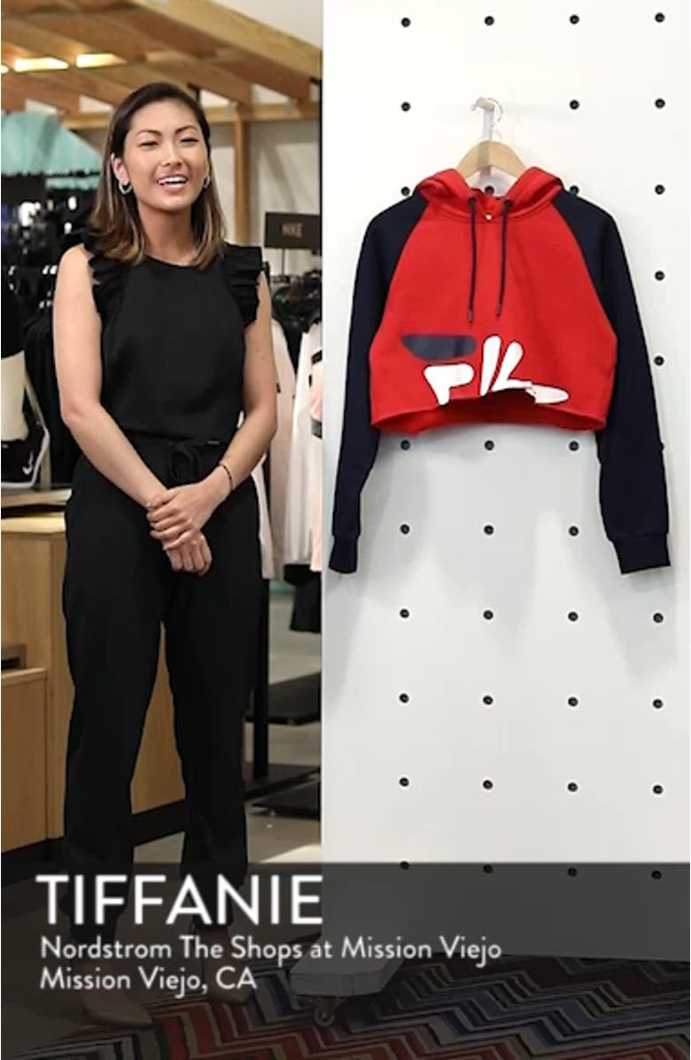 Amber Crop Hoodie, sales video thumbnail