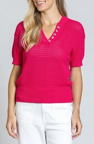 APNY Open Stitch Cotton Polo