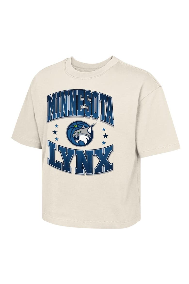 Youth Outerstuff  Natural Minnesota Lynx Unbeatable Boxy T-Shirt, Main, color, Natural